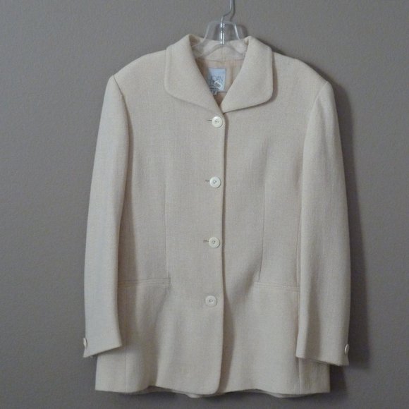 Italian Wool/Silk Jacket EUC - Picture 1 of 7